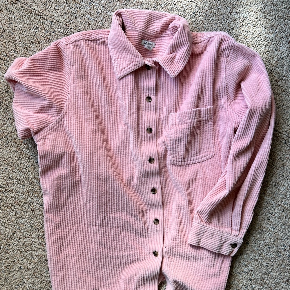 Corduroy Soft Button Up Shirt